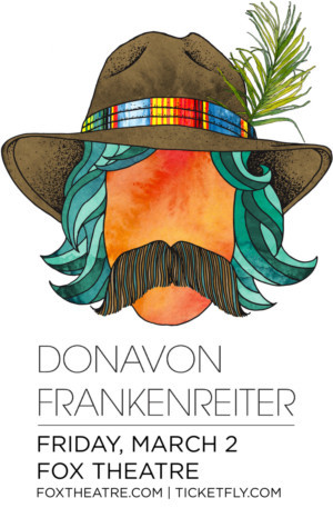 DONAVON FRANKENREITER Comes to Fox Theater 3/2 Image