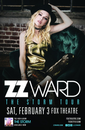 ZZ WARD Comes to Fox Theatre This February Image