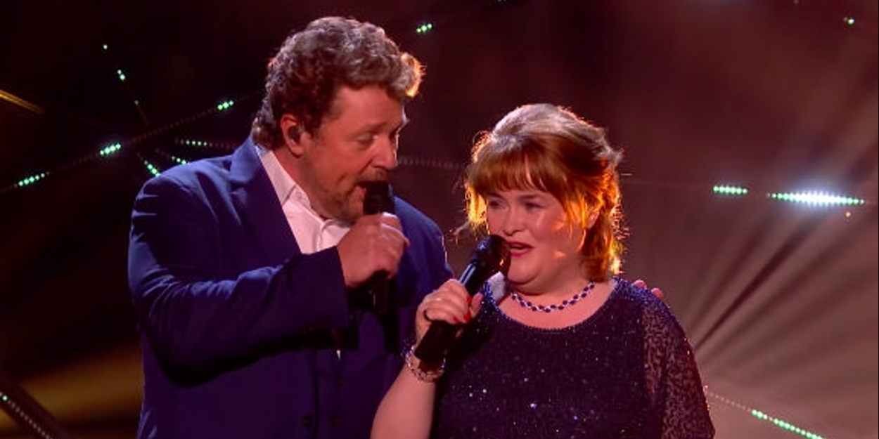 VIDEO: Michael Ball and Susan Boyle Perform 'A Million Dreams' on BRITAIN'S GOT… Video
