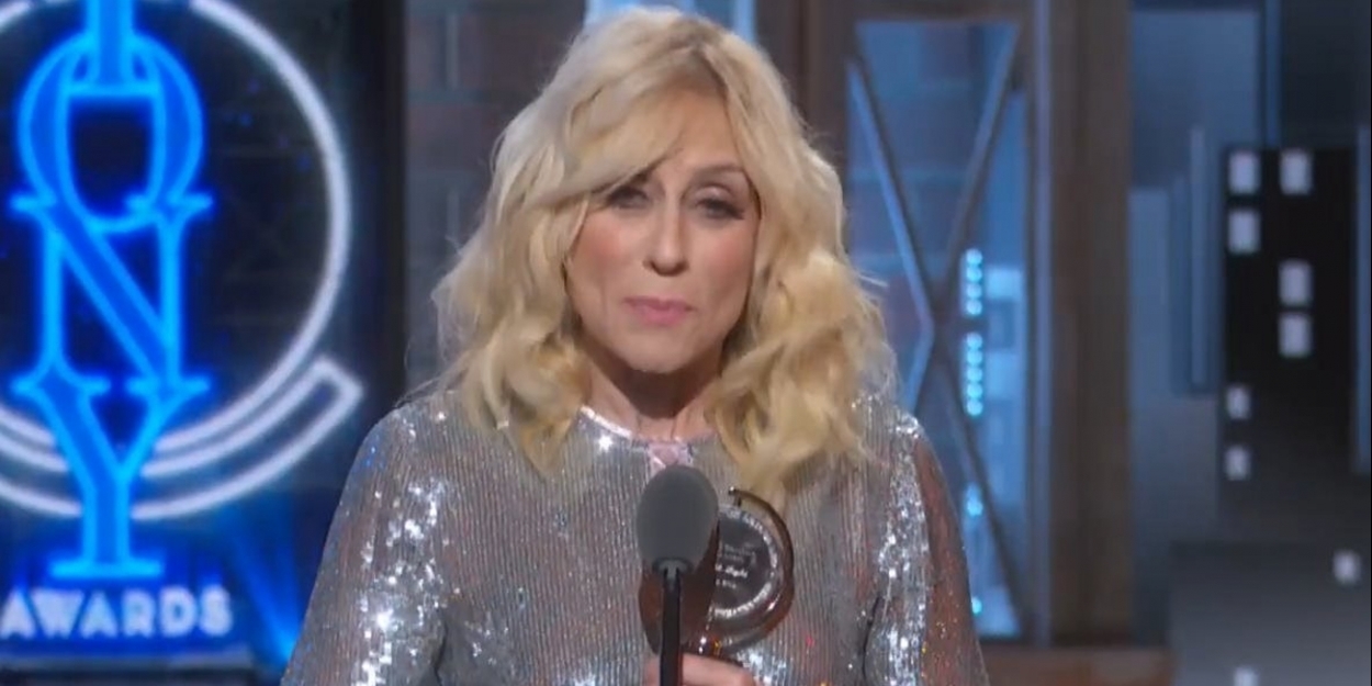 VIDEO: Judith Light Accepts the 2019 Isabelle Stevenson Tony Award Video