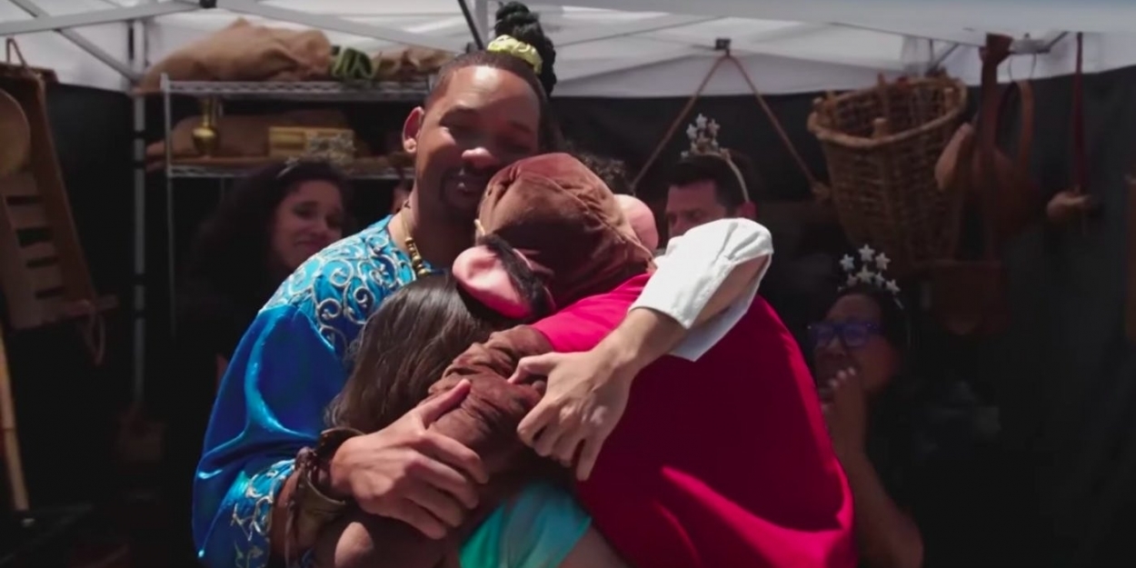 VIDEO: Go Behind the Scenes of ALADDIN's 'Crosswalk the Musical' Video
