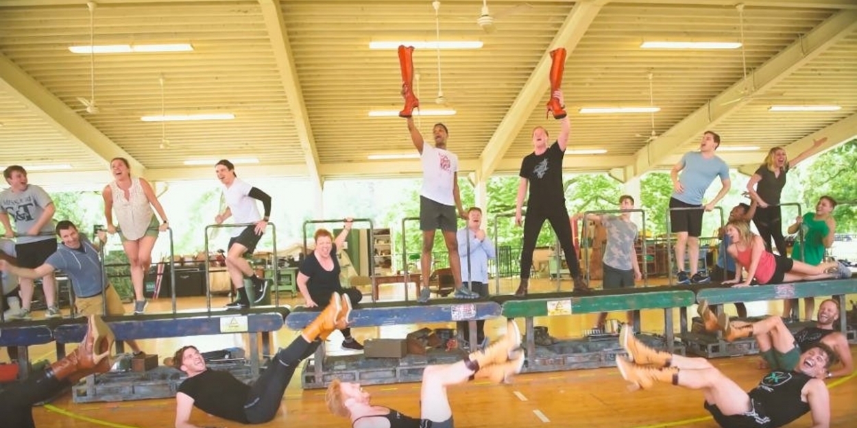 VIDEO: Get a Sneak Peek at KINKY BOOTS Rehearsals at the MUNY! Video