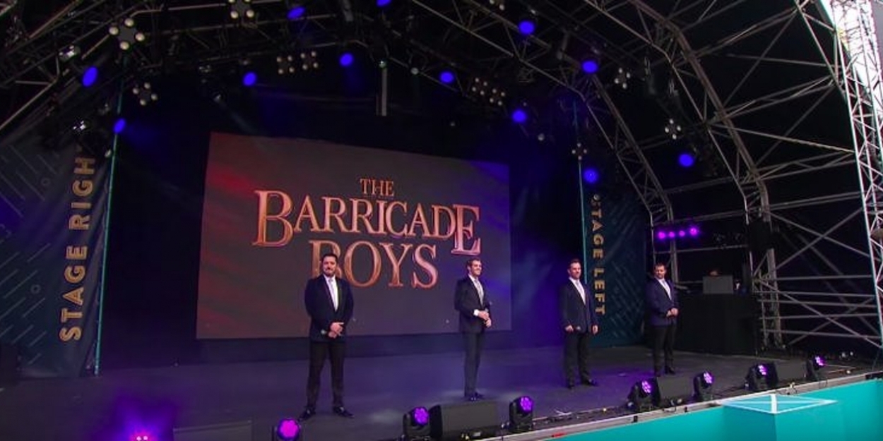 VIDEO: The Barricade Boys Perform at West End Live Video