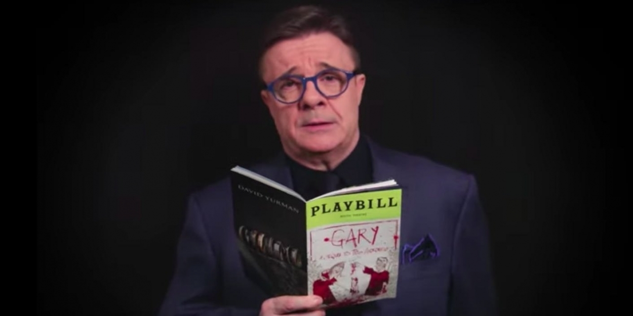 VIDEO: Nathan Lane Performs Dramatic Reading of a Playbill Video