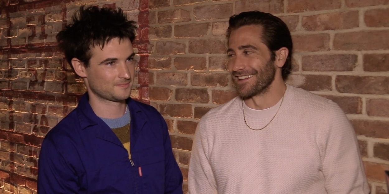 TV: Jake Gyllenhaal & Tom Sturridge Explain What SEA WALL/ A LIFE Is All About! Video