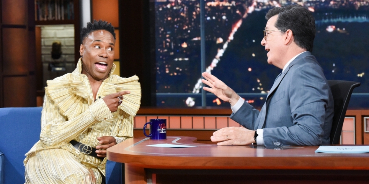 VIDEO: Billy Porter Helps Stephen Colbert Enhance His Look Video