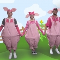 Squealing With Delight For Maine State Music Theatre's THREE LITTLE PIGS Video