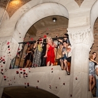 Photo Coverage: MOULIN ROUGE! Cast Celebrates First Preview on the Fire Escape at…