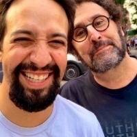 Photo: WEST SIDE STORY Scribe Tony Kushner Hangs With IN THE HEIGHTS Composer Lin-Man Photo