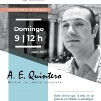 El poeta A. E. Quintero presentará su obra completa con un recital de poesía en el Pa Photo