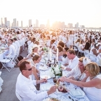 LE DINER EN BLANC Returns to NY for 9th Consecutive Year-All White Pop-Up Culinary Ev Photo