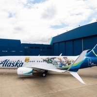 Alaska Airlines Gets Animated With Themed Aircraft Featuring Artwork From Disney and  Photo