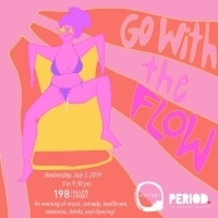 WWTNS? to Fight Period Poverty With GO WITH THE FLOW Photo