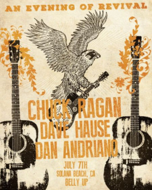 Chuck Ragan, Dan Andriano, Dave Hause Celebrate 'An Evening Of Revival' 