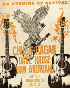 Chuck Ragan, Dan Andriano, Dave Hause Celebrate 'An Evening Of Revival' Image