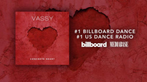 Vassy Returns To #1 With CONCRETE HEART 