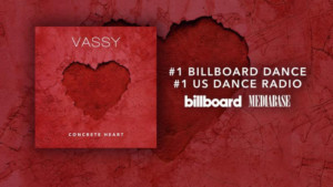 Vassy Returns To #1 With CONCRETE HEART Image