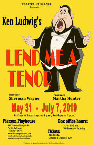 Review: 30th Anniversary of Comical Farce LEND ME A TENOR Celebrated with Lots of Laughter at Theatre Palisades 
