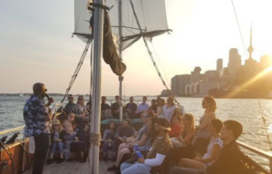Dv8 Prods in Association with Artery Presents COMEDY ON THE WATER Image