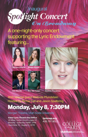 Inaugural Lyric Spotlight Concert Presented One Night Only, July 8 
