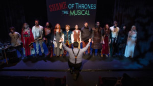 Review: SHAME OF THRONES: The Musical Comically Spoofs the Feuding Lannister, Stark, and Targaryen Families 
