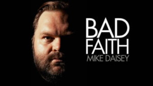 Mike Daisey Returns to the NYC Stage With New Show BAD FAITH at the Daryl Roth Theatre Image