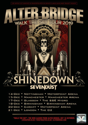 Alter Bridge Announces Headline U.K. Arena Tour 