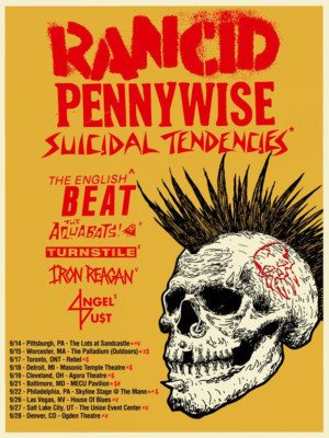 Rancid Announce Tour Dates Featuring Pennywise and Special Guests 