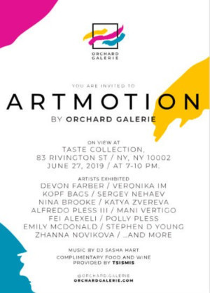 ARTMOTION Presents One Night Only Event at Taste Collection Image