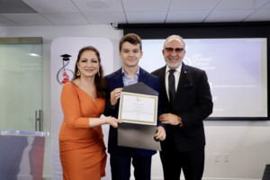 Emilio and Gloria Estefan Scholarship Awarded to Sergio De Miguel Jorquera  Image