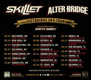 Skillet and Alter Bridge Announce Fall 2019 Tour  Image