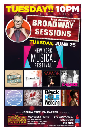 BROADWAY SESSIONS to Offer NYMF Sneak Peek 6/25 Image