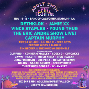 Jamie XX, Vince Staples, Lil Nas X to Perform at 2019 Adult Swim Festival Image