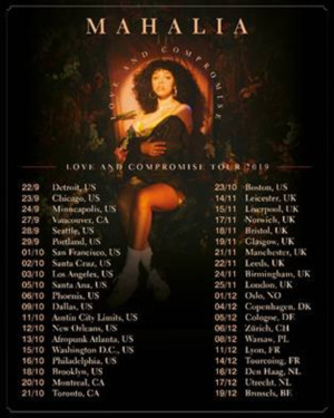 Mahalia Announces 'Love & Compromise' Tour Image