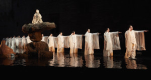 ANTIGONE Combines Japanese Noh, Shadow Play at Park Avenue Armory 