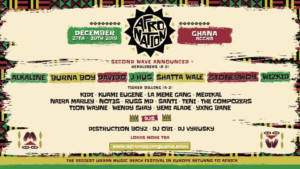 Afro Nation Ghana Locks In Second Wave Of Artists 