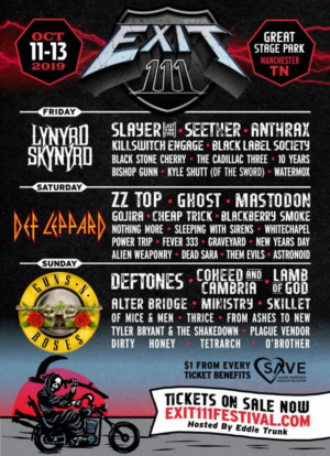 Anthrax, Killswitch Engage Added to Exit 111 Festival Lineup Image