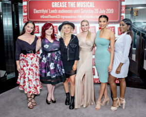 Photo Flash: The Cast of the UK and Ireland Tour of GREASE Meet the Press Image