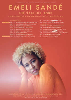 Emeli Sande Extends 2019 U.K. Tour Due To Demand Image