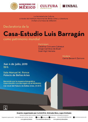 Especialistas abordarán los valores arquitectónicos de la Casa Luis Barragán como Patrimonio Mundial de la UNESCO  Image