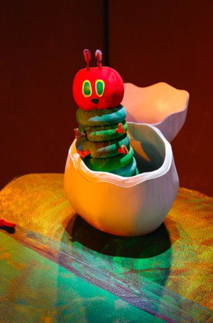 THE VERY HUNGRY CATERPILLAR Nibbles His Way to Parr Hall 