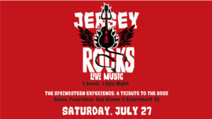 UCPAC to Host JERSEY ROCKS! Music Festival Headlined by Bruce Springsteen Tribute Band 