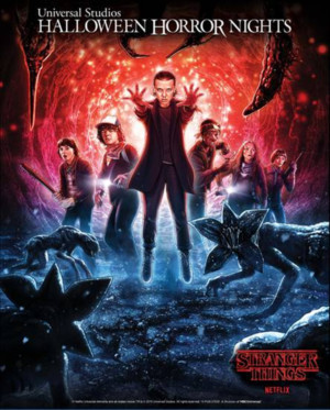 Halloween Horror Nights Releases New STRANGER THINGS Artwork Image