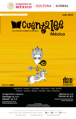 Celebrarán tres décadas del Festival Internacional Cuéntalee México, iniciativa que preserva la narración oral 