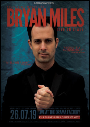 The Drama Factory to Host BRYAN MILES: LIVE Image
