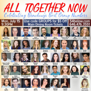 Emily Koch, Riza Takanashi And More Join BROADWAY'S BEST GROUP NUMBERS At Feinstein's/54 Below Image