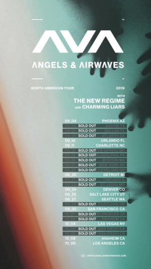 The New Regime to Support Angels & Airwaves on Fall Tour 