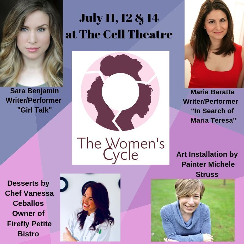 The Cell Theatre Presents An All-Female Led Artistic Showcase THE WOMEN'S CYCLE  Image