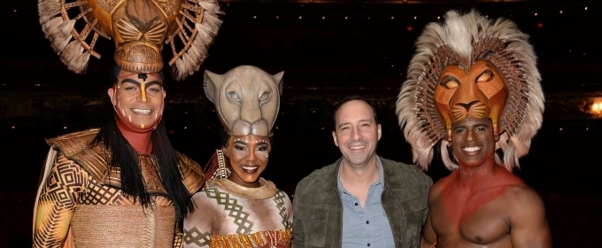 Photo Flash: Tony Hale Attends Toronto Opening of THE LION KING Photos