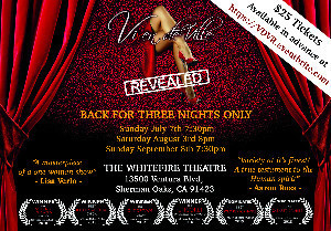 Multi Award-Winning Solo Show VIXEN DEVILLE REVEALED Returns Image